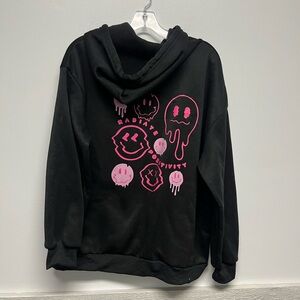 Fun Smiley Face Sweatshirt 1XL